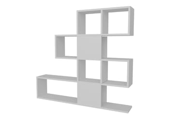 Decorta Bogreol i Træ - Hvid - Opbevaring - Hylder & Reoler - Bogreol