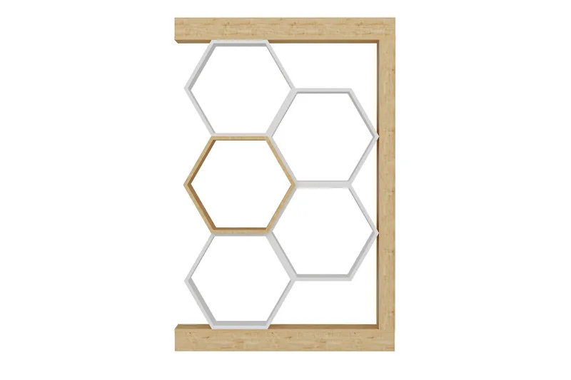 Desgrar Bogreol 90x140 cm - Brun - Opbevaring - Hylder & Reoler - Bogreol