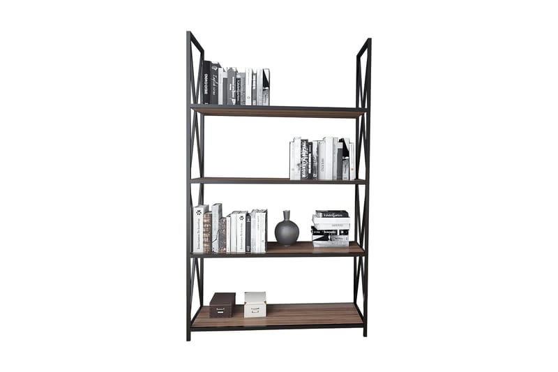 Desgrar Bogreol 94x150 cm - Brun - Opbevaring - Hylder & Reoler - Bogreol