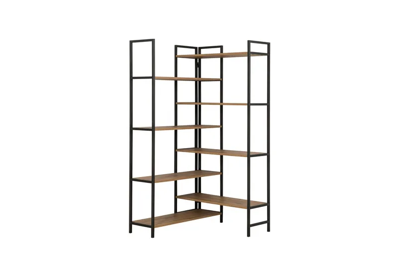 Edra Bogreol 94 cm - Brun/Sort - Opbevaring - Hylder & Reoler - Bogreol