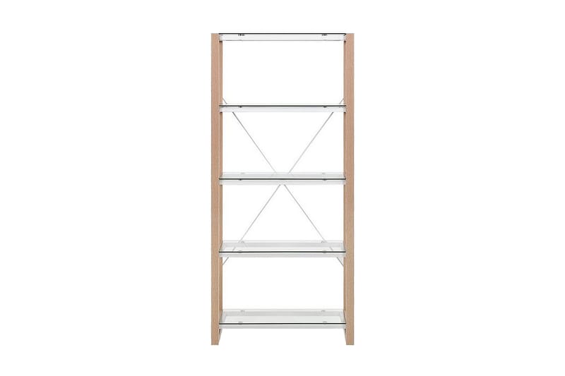 Ejenks Reol 68x30 cm - Hvid/Lyst Træ - Opbevaring - Hylder & Reoler - Bogreol