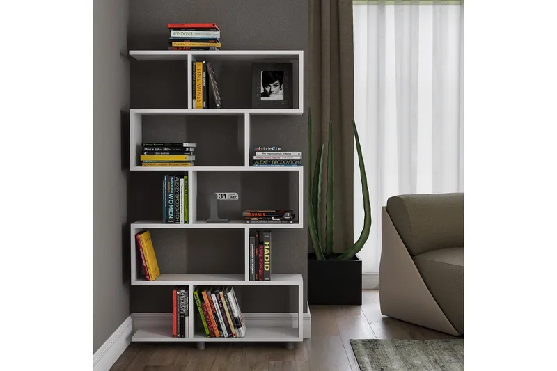 Elrasmo bogreol - Hvid - Opbevaring - Hylder & Reoler - Bogreol