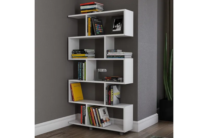 Elrasmo bogreol - Hvid - Opbevaring - Hylder & Reoler - Bogreol