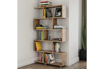Elrasmo Reol 156x20 cm 5 Hylder - Natur - Opbevaring - Hylder & Reoler - Bogreol