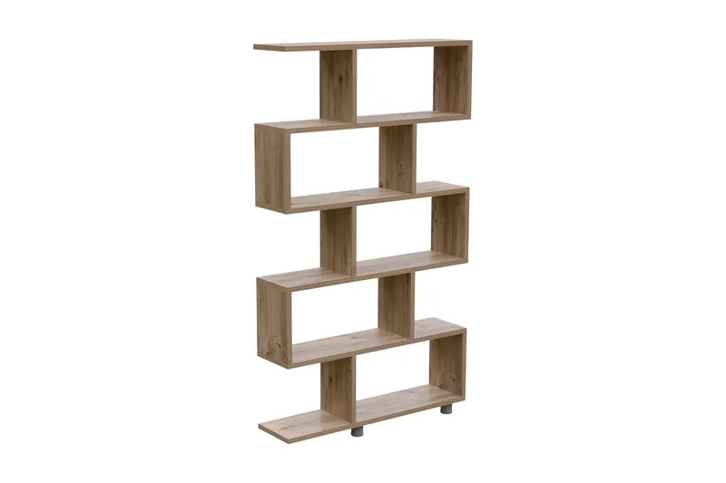 Elrasmo Reol 156x20 cm 5 Hylder - Natur - Opbevaring - Hylder & Reoler - Bogreol