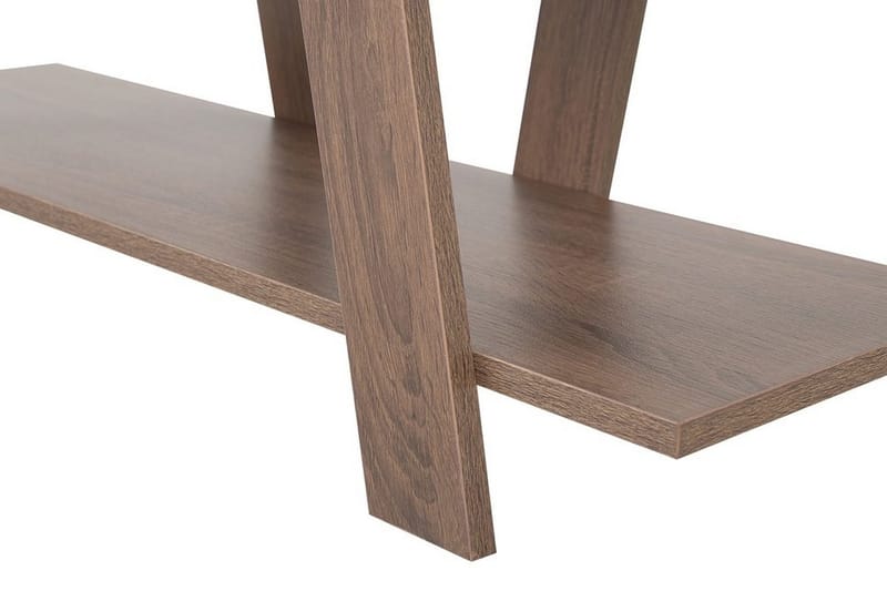 Escalante Bogreol 100 cm i Valnød - Brun - Opbevaring - Hylder & Reoler - Bogreol