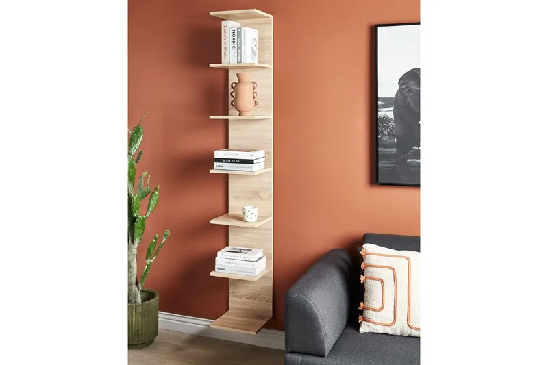 Bogreol Eston Lyse træ - Lyse træ - Opbevaring - Hylder & Reoler - Bogreol