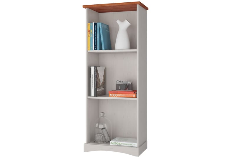 Evonne Bogreol 35x53 cm - Hvid/Gul - Opbevaring - Hylder & Reoler - Bogreol