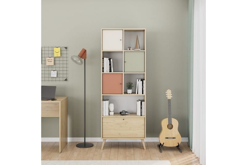 Bogreol Felyra Flerfarvet - Multifarvet - Opbevaring - Hylder & Reoler - Bogreol