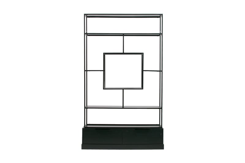 Fons Bogreol 204 cm - Sort - Opbevaring - Hylder & Reoler - Bogreol