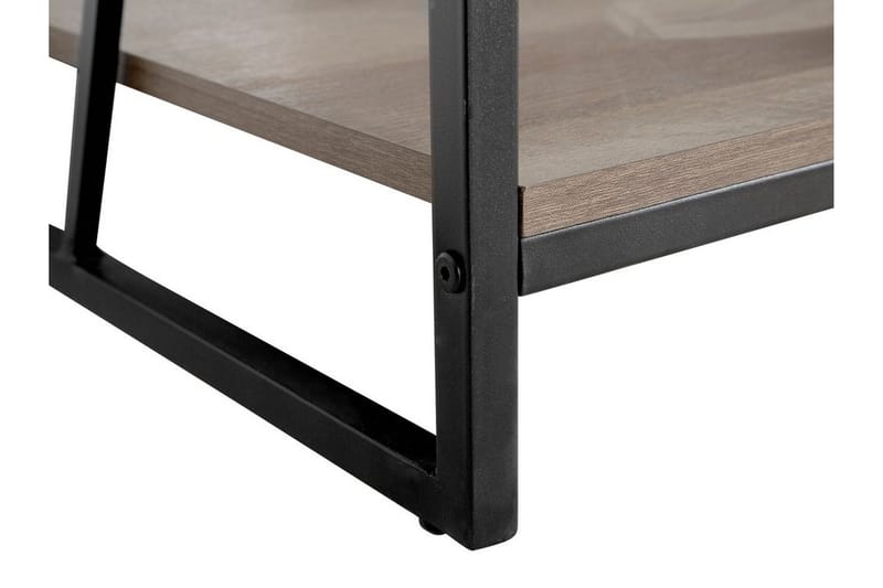 Forres Bogreol 64 cm i Mørkt Træ - Gråbrun - Opbevaring - Hylder & Reoler - Bogreol