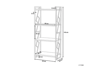 Forres Reol 64 cm - Træ / natur - Opbevaring - Hylder & Reoler - Bogreol