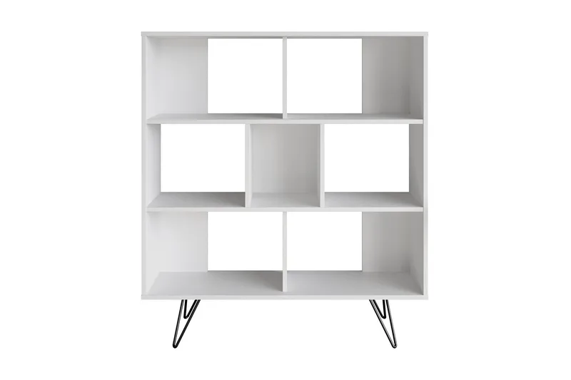 Frascone Reol 120x30 cm 4 Hylder, Hvid