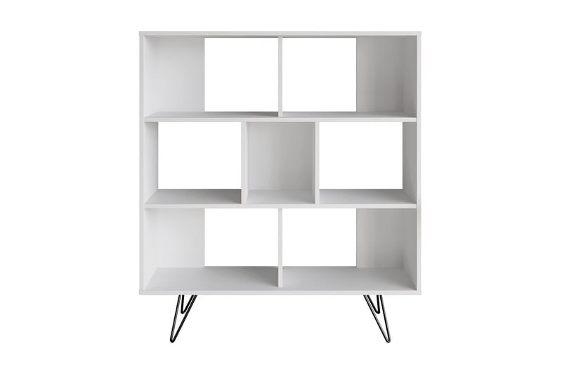 Frascone Reol 120x30 cm 4 Hylder, Hvid