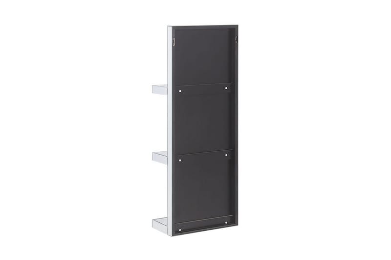 Gaona Væghylde 41x20 cm - Spejleffekt/Sølv - Opbevaring - Hylder & Reoler - Bogreol