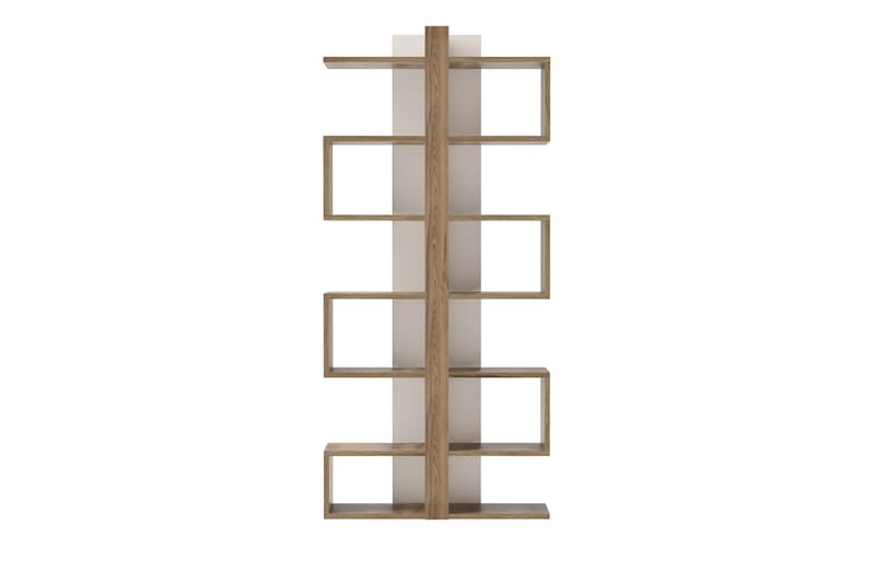 Højde bogreol 78 cm - Brun - Opbevaring - Hylder & Reoler - Bogreol