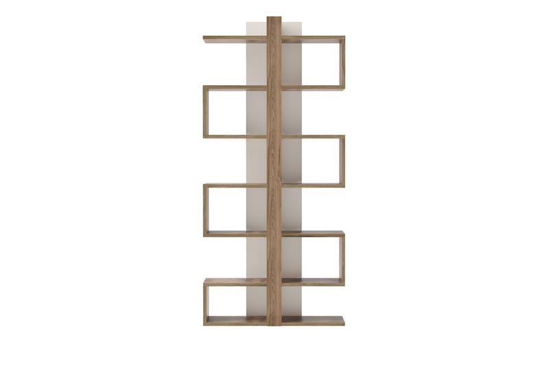 Højde bogreol 78 cm - Brun - Opbevaring - Hylder & Reoler - Bogreol