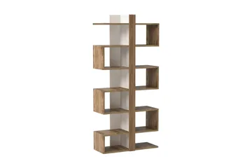 Højde bogreol 78 cm - Brun - Opbevaring - Hylder & Reoler - Bogreol