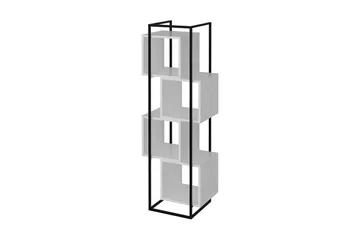 Hammann Bogreol 38 cm i Malet Træ - Hvid - Opbevaring - Hylder & Reoler - Bogreol