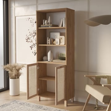 Bogreol Hanah Home Dune (69,5 x 180 x 32 cm) Eg - Eg - Opbevaring - Hylder & Reoler - Bogreol