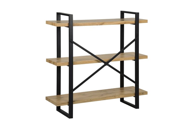 Harvley Bogreol 111 cm i Eg, Brun