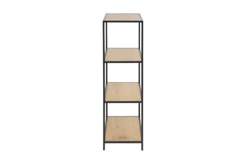 Hasslevik Bogreol 77x114 cm - Vildeg/Sort - Opbevaring - Hylder & Reoler - Bogreol