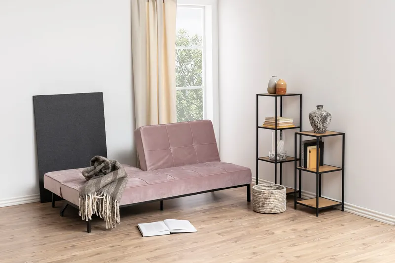 Hasslevik Bogreol Liten - Sort/Brun - Opbevaring - Hylder & Reoler - Bogreol