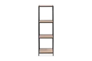 Hasslevik Bogreol - Sort/Brun - Opbevaring - Hylder & Reoler - Bogreol