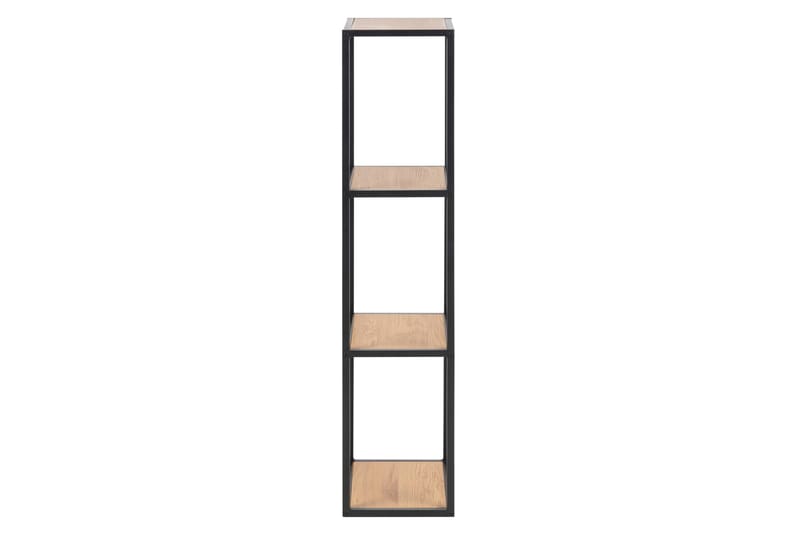 Hasslevik Bogreol - Sort/Brun - Opbevaring - Hylder & Reoler - Bogreol