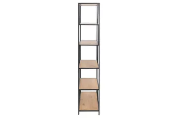Hasslevik Bogreol - Sort/Brun - Opbevaring - Hylder & Reoler - Bogreol