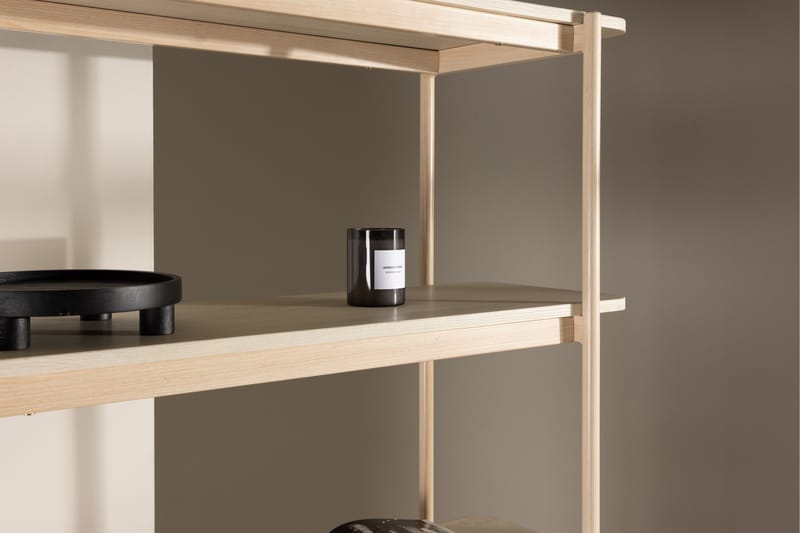Heim Bogreol 120 cm i Eg - Lysebeige - Opbevaring - Hylder & Reoler - Bogreol