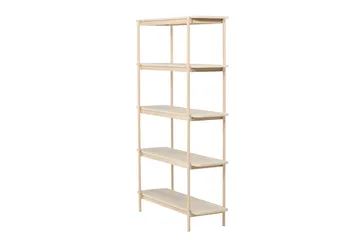 Heim Bogreol 120 cm i Eg - Lysebeige - Opbevaring - Hylder & Reoler - Bogreol