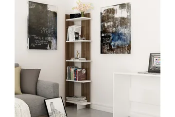 Hejde Bogreol 22 cm - Valnøddebrun - Opbevaring - Hylder & Reoler - Bogreol