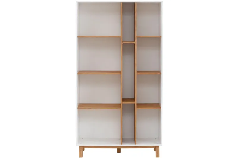 Homestead Bogreol 100 cm i Eg, Hvid