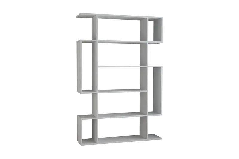 Homitis Bogreol 108 cm i Malet Træ, Hvid