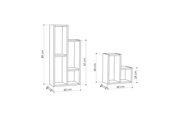 Homitis hylder - Eg - Opbevaring - Hylder & Reoler - Bogreol