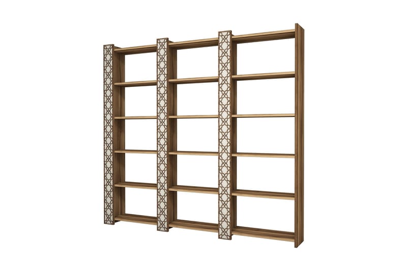 Hovdane bogreol 184 cm, Brun