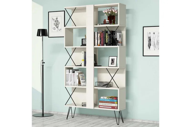 Hovdane bogreol 90 cm, Brun