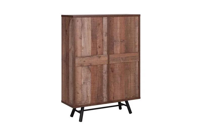 Illari Bogreol 97 cm i Valnød - Brun - Opbevaring - Hylder & Reoler - Bogreol