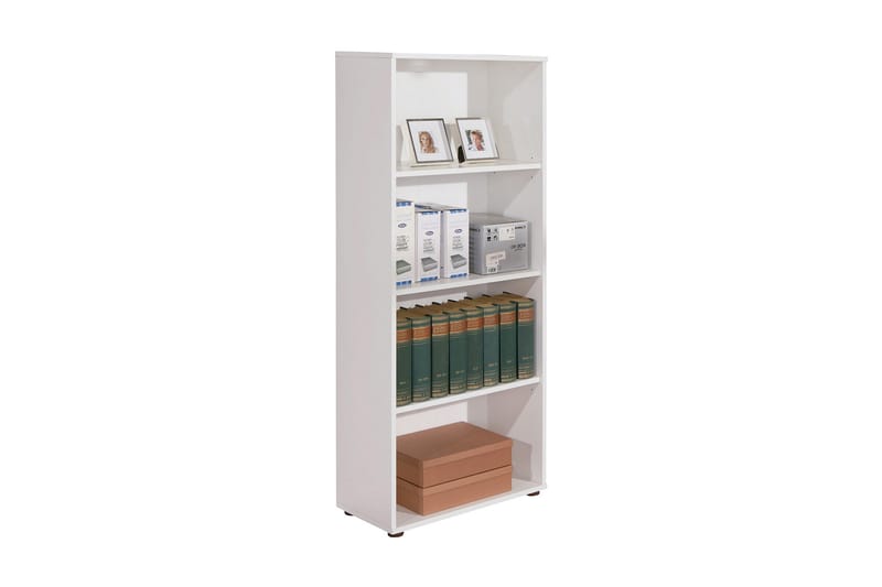 Imhilde Bogreol 60x145 cm - Hvid - Opbevaring - Hylder & Reoler - Bogreol