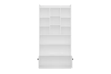 Kashiwa Bogreol 90x30 cm Hvid - Hanah Home - Opbevaring - Hylder & Reoler - Bogreol