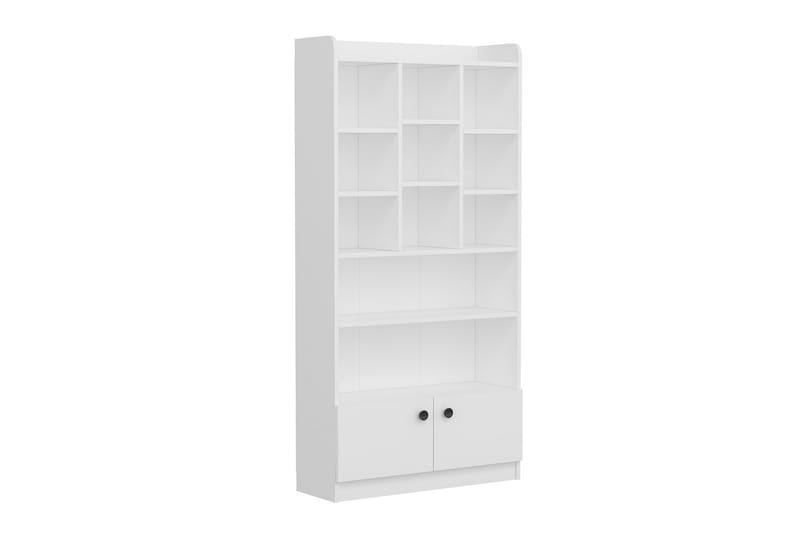 Kashiwa Bogreol 90x30 cm Hvid - Hanah Home - Opbevaring - Hylder & Reoler - Bogreol