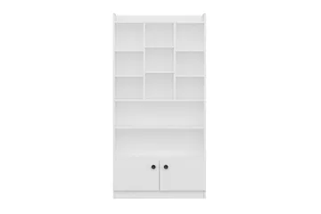 Kashiwa Bogreol 90x30 cm Hvid - Hanah Home - Opbevaring - Hylder & Reoler - Bogreol
