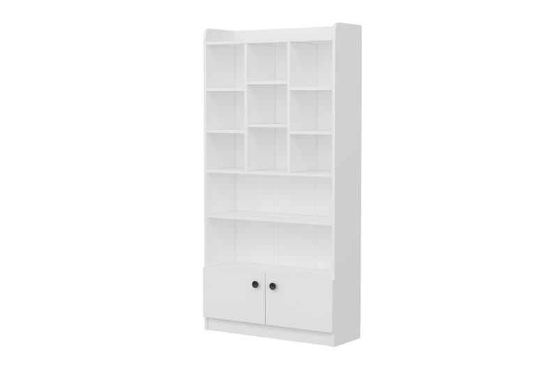 Kashiwa Bogreol 90x30 cm Hvid - Hanah Home - Opbevaring - Hylder & Reoler - Bogreol