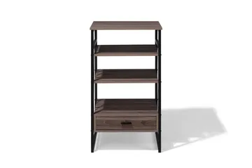 Keene Bogreol 56 cm i Mørkt Træ - Brun - Opbevaring - Hylder & Reoler - Bogreol