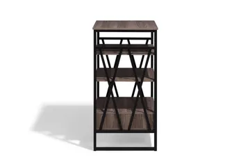 Keene Bogreol 56 cm i Mørkt Træ - Brun - Opbevaring - Hylder & Reoler - Bogreol
