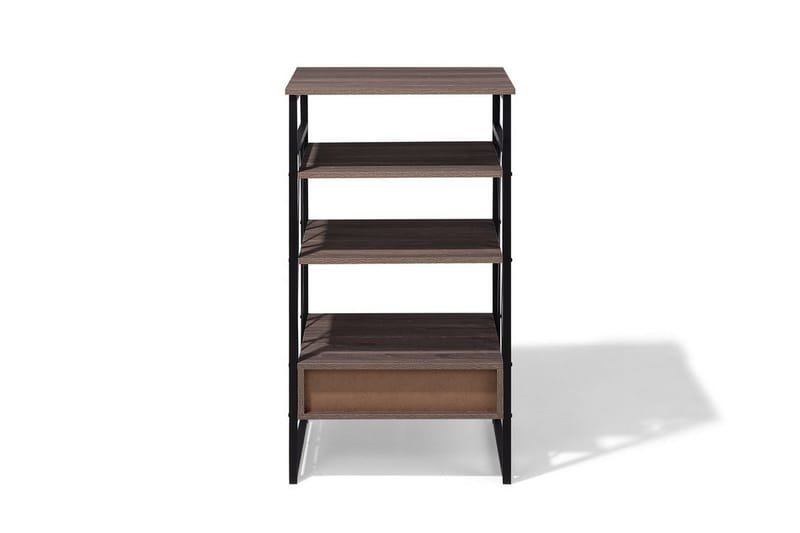 Keene Bogreol 56 cm i Mørkt Træ - Brun - Opbevaring - Hylder & Reoler - Bogreol