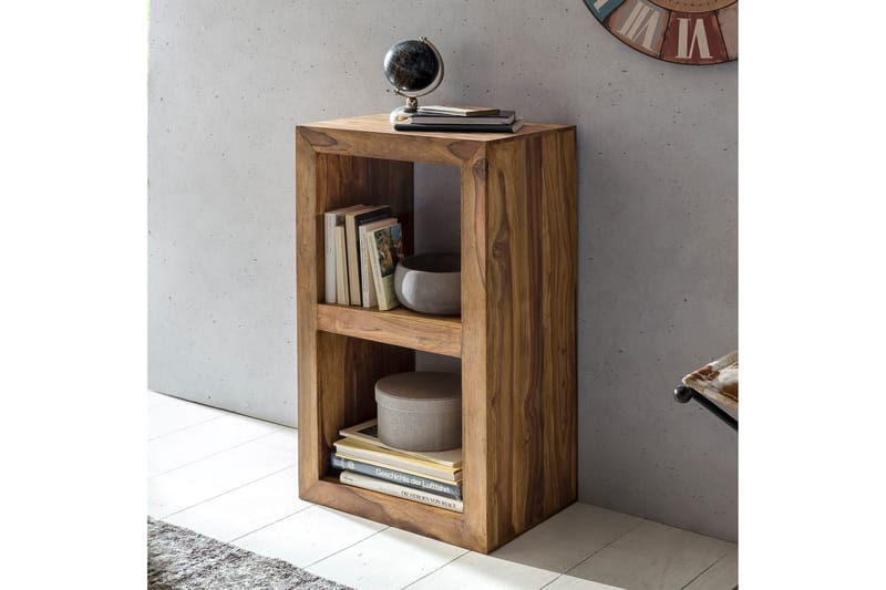 Kintillo Bogreol 50 cm i Valnød - Brun - Opbevaring - Hylder & Reoler - Bogreol