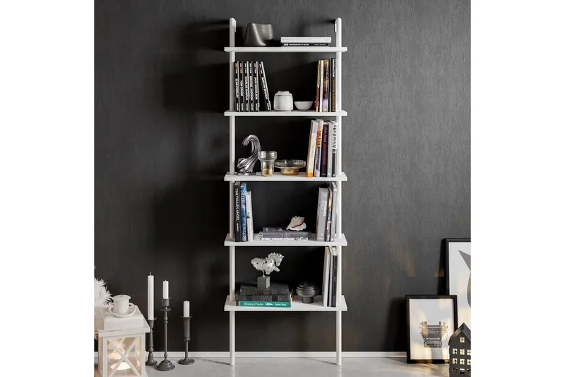 Konsterud Bogreol - Hvid - Hus & renovering - Køkken & bad - Køkken & bryggers - Køkkenindretning - Køkkenhylde