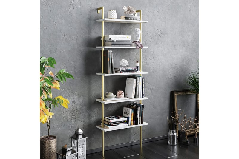 Konsterud Bogreol - Hvid - Hus & renovering - Køkken & bad - Køkken & bryggers - Køkkenindretning - Køkkenhylde